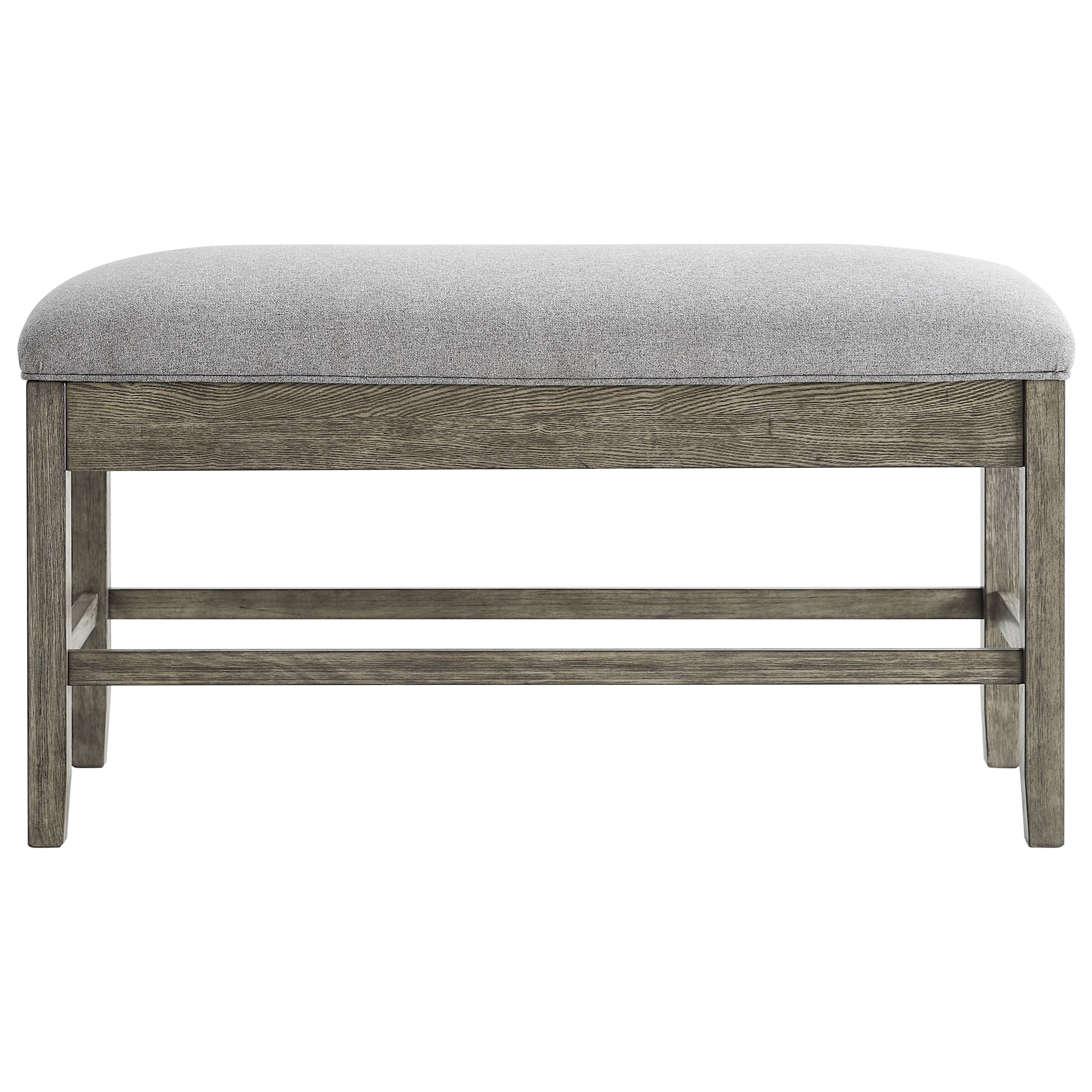 Bar height shop bench with storage